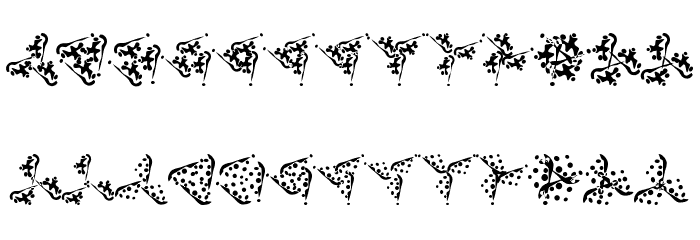 Trinsomnia Font LOWERCASE
