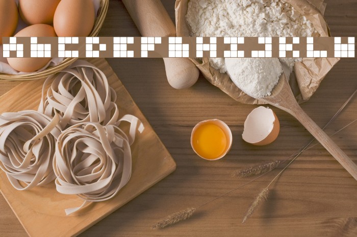 Trio Nona Tone Font examples