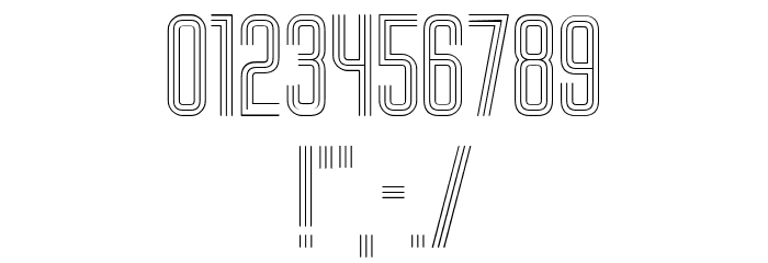 Trio Font OTHER CHARS