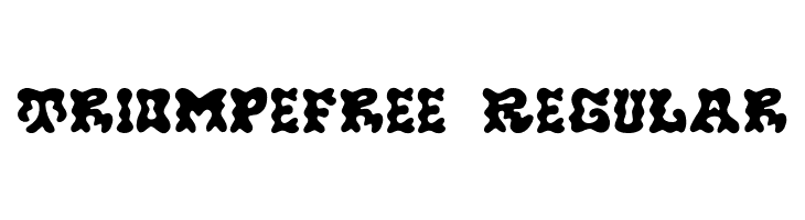 TriompeFree-Regular  font caratteri gratis
