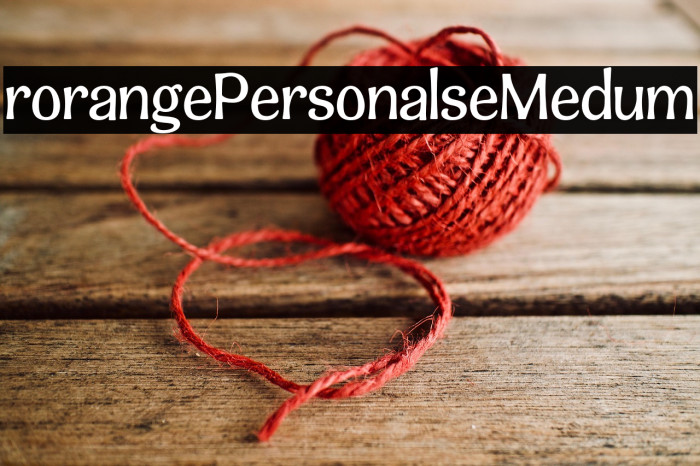 Triorange - Personal Use Medium Example 1