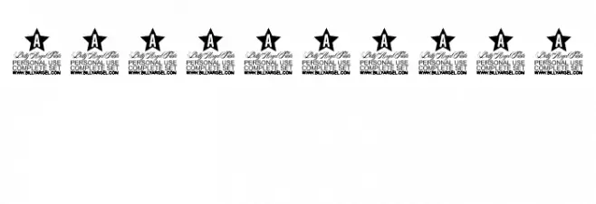 Trip Denied Background Regular Font OTHER CHARS