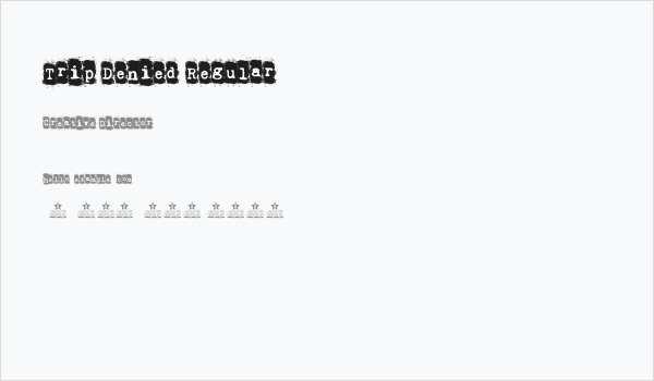 Trip Denied Regular Business Card