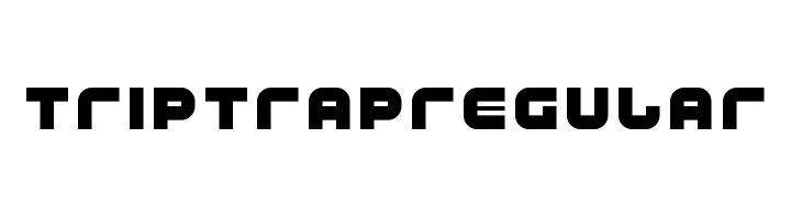 Trip Trap Regular Caratteri