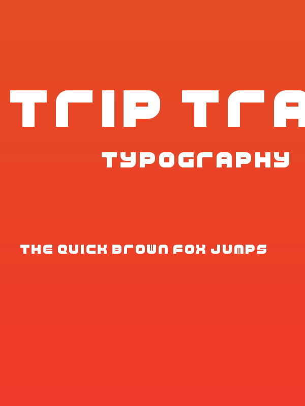 Trip Trap Regular Poster