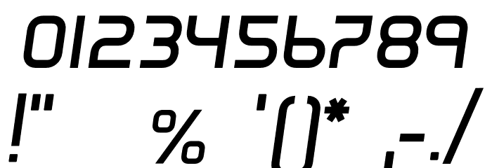 TripSerifCE Italic Font OTHER CHARS