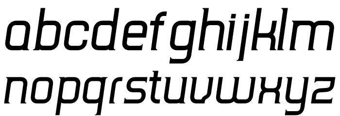TripSerifCE Italic Font LOWERCASE