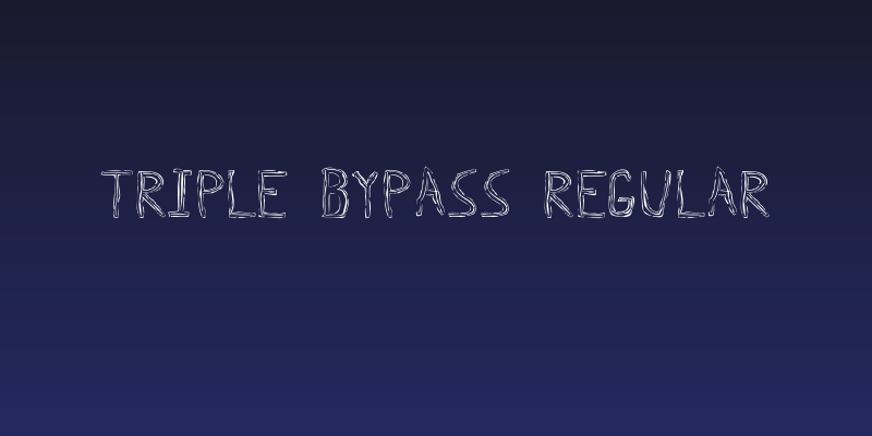 Triple Bypass Regular Social Header