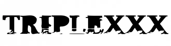 TripleXXX  Fuentes Gratis Descargar