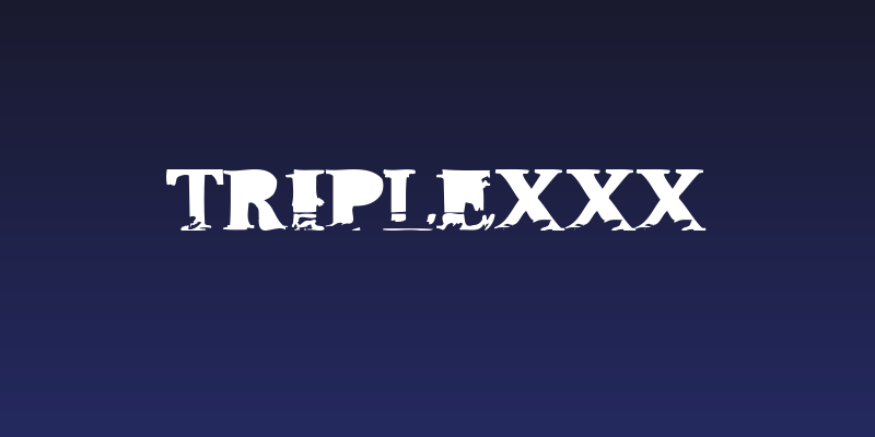 TripleXXX Social Header