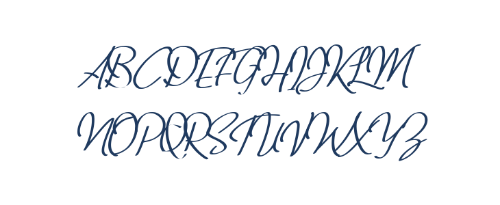 Tripolitania Handwritten [FREE] Uppercase