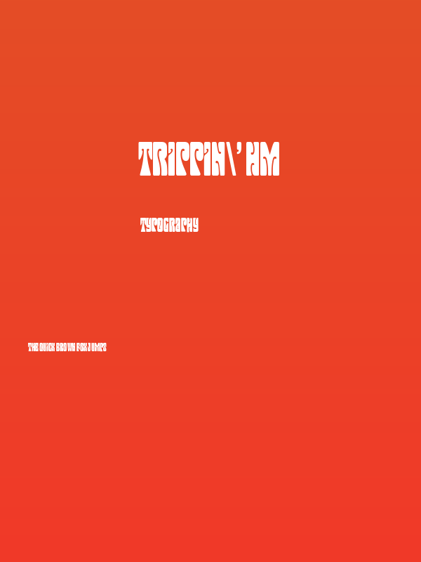 Trippin' HM Poster