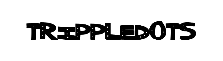TrippleDots  Frei Schriftart Herunterladen