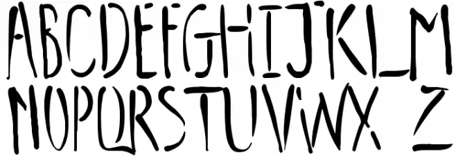 Trips of Darkness Demo Schriftart Groß