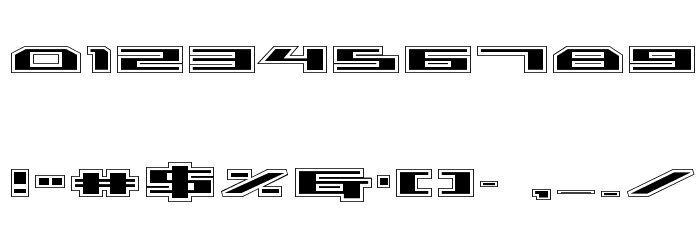 Trireme Academy Font OTHER CHARS