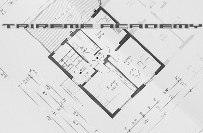 Trireme Academy Font examples
