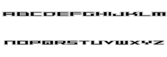 Trireme Academy Font LOWERCASE