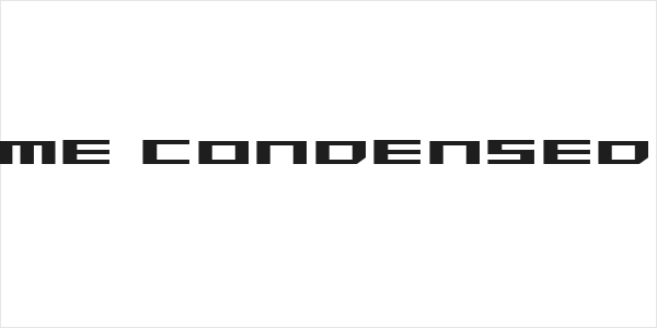 Trireme Condensed Bold Logo
