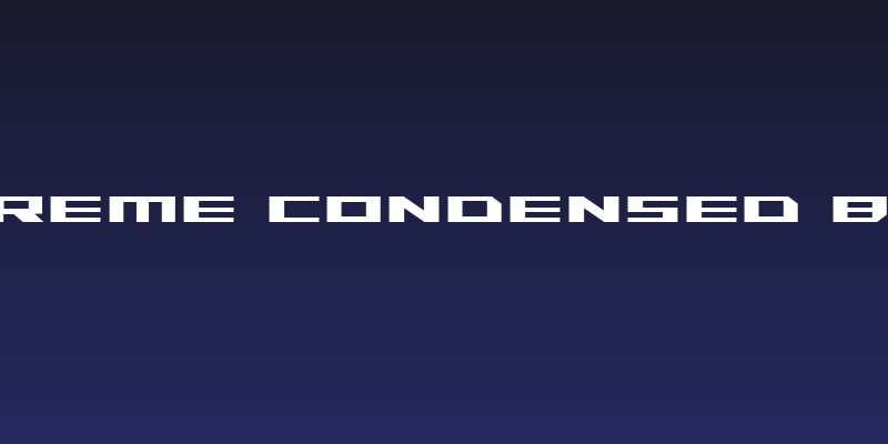 Trireme Condensed Bold Social Header