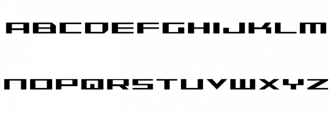 Trireme Condensed Caratteri MINUSCOLO