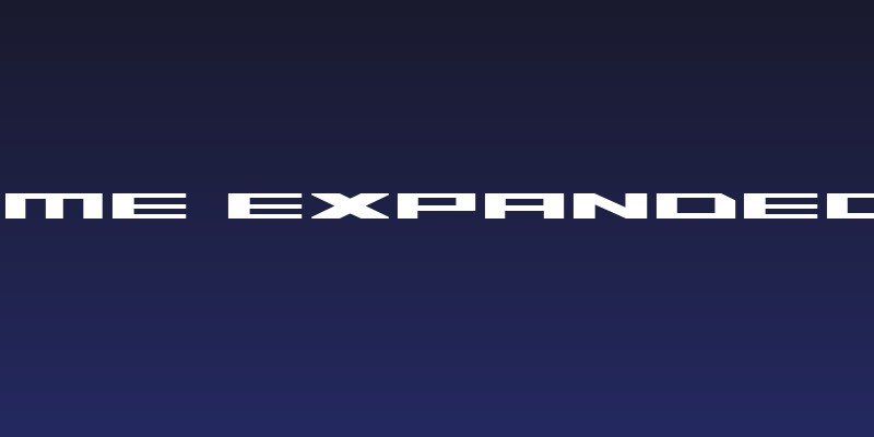 Trireme Expanded Bold Social Header