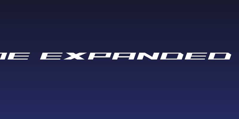 Trireme Expanded Italic Social Header