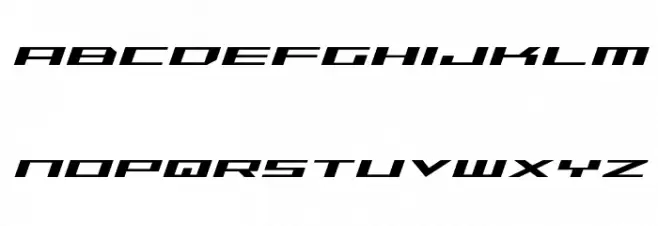 Trireme Italic Caratteri MINUSCOLO