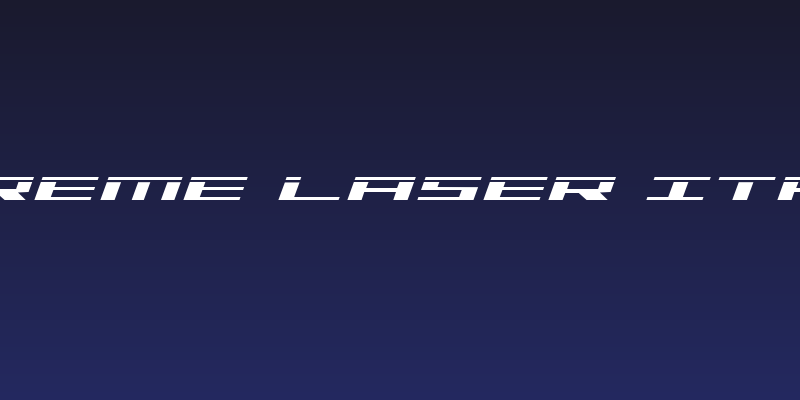 Trireme Laser Italic Social Header