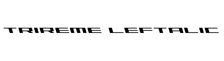 Trireme Leftalic  لخطوط تنزيل
