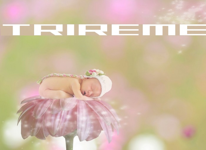 Trireme Font examples