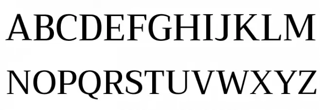 Trirong Medium Fonte MAIÚSCULAS