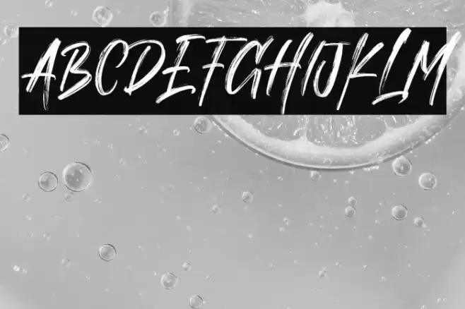 Trista Personal Use Only !!! Font examples