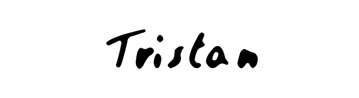 Tristan  免费字体下载