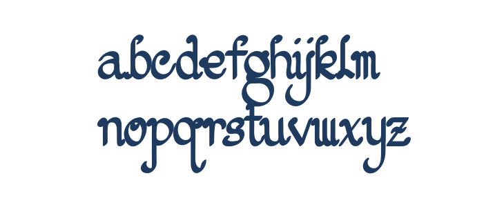 TristanAurellyRegular Lowercase