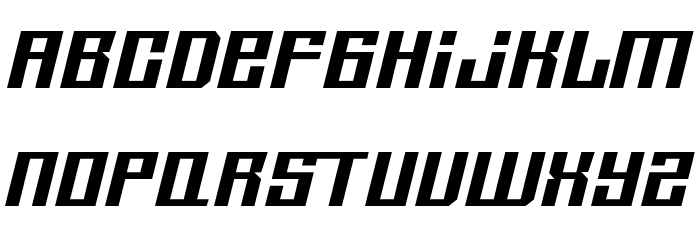 Tristar New Schriftart Kleinbuchstaben