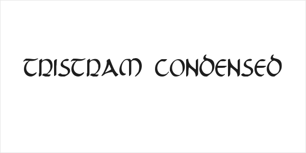 Tristram Condensed Logo