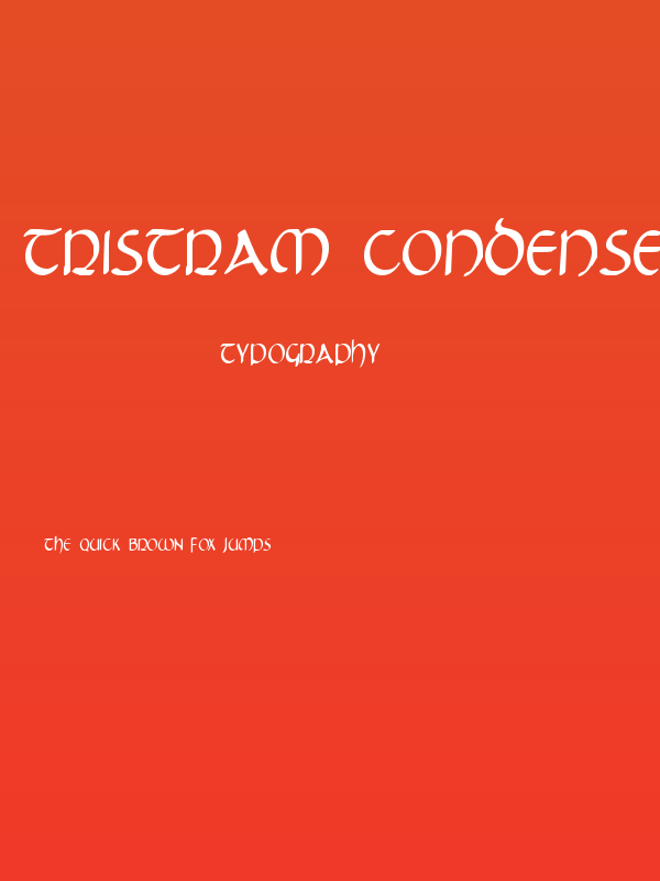 Tristram Condensed Poster