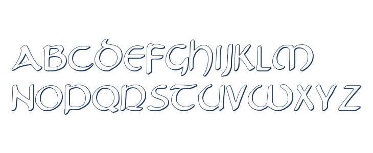 Tristram Shadow Lowercase