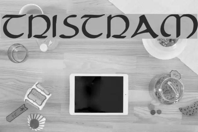 Tristram Font examples