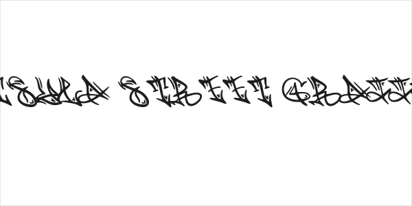 Trisula Street Graffiti Logo