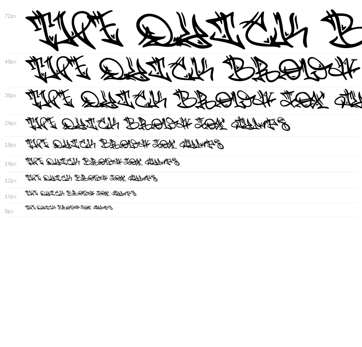 Trisula Street Graffiti Waterfall