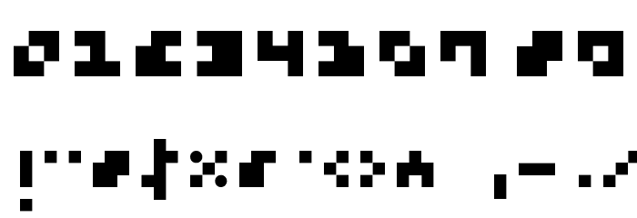 Trium Regular Font OTHER CHARS