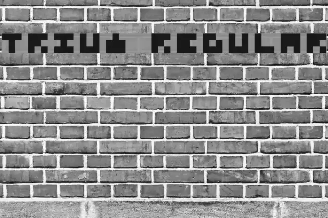 Trium Regular Fonte examples