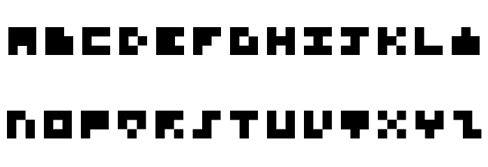 Trium Regular Font LOWERCASE