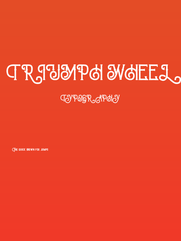 Triumph wheels rough Poster