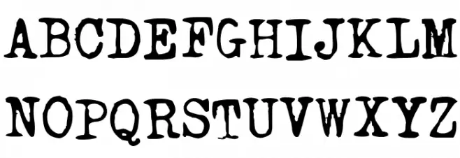 TriumphTippa regular Schriftart Groß
