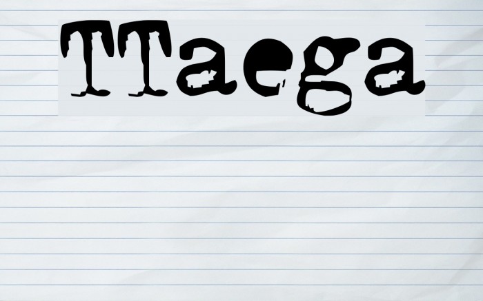 TriumphTippa regular フォント examples