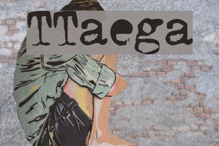 TriumphTippa regular フォント examples