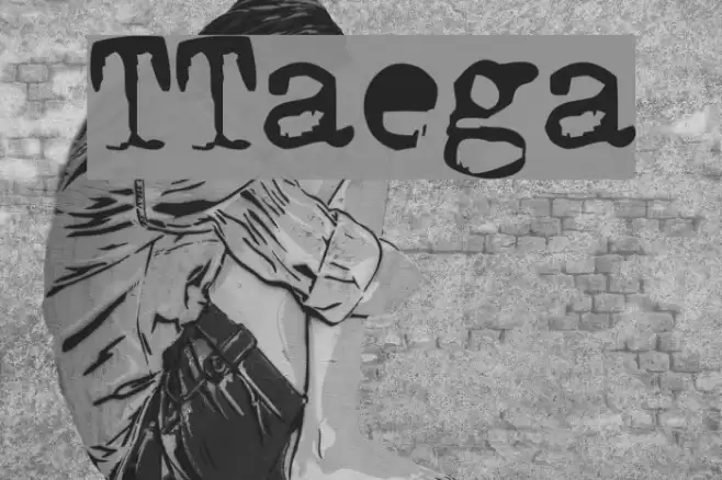 TriumphTippa regular Font examples