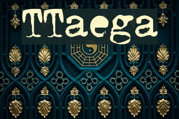 TriumphTippa regular フォント examples